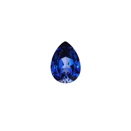 Pear Cut Royal Blue Sapphire