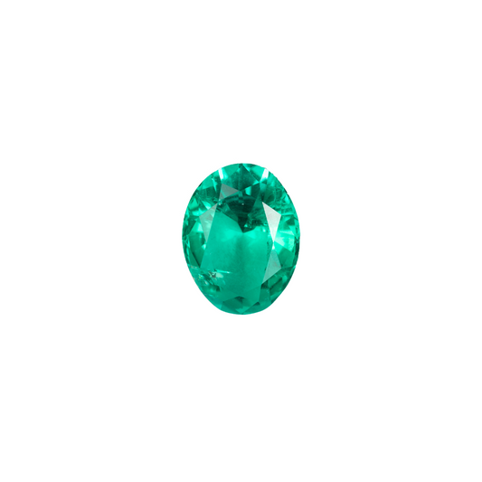 Oval Cut Colombian Emerald